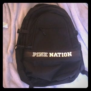 Pink Nation College Backpack with Laptop Pocket